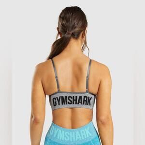 NEW Gymshark Flex Strappy Bra, size small gray